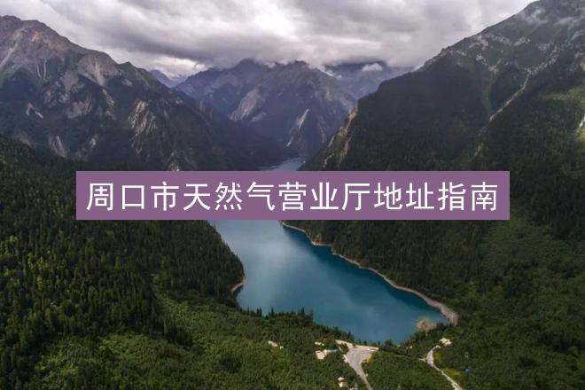 周口市天然气营业厅地址指南